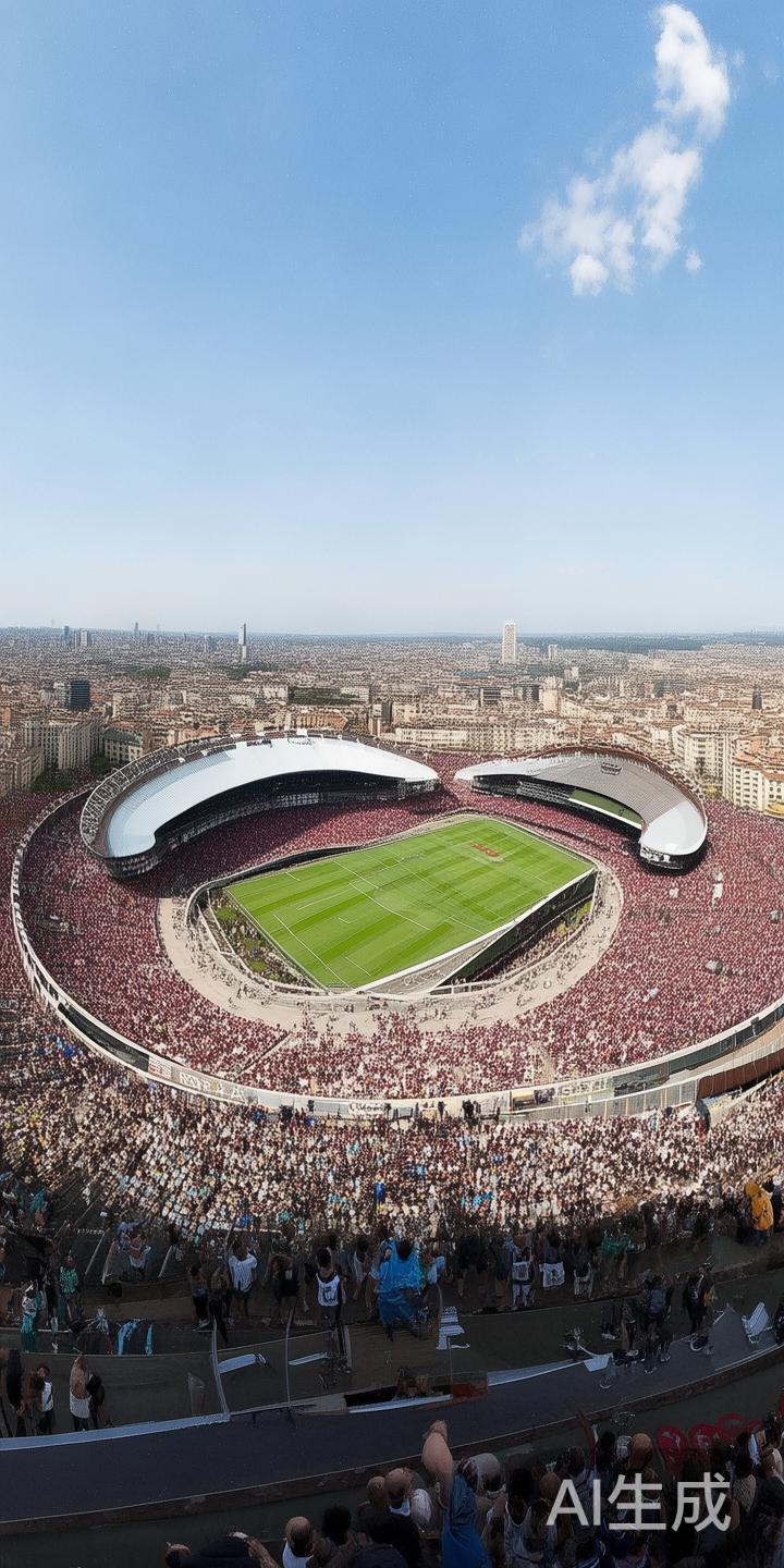 转入现代，米兰逐渐成为意大利乃至欧洲的体育重镇。足